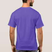 一般的がんは蹴りのお尻を妨げない Tシャツ (裏面)