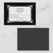 一般的なアポイントメント2 予約カード (正面/裏面)