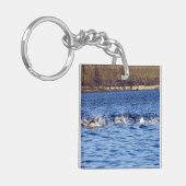 一般的なイルカのポルノ キーホルダー (正面左)