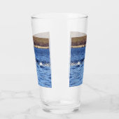 一般的なイルカのポルノ タンブラーグラス (左)