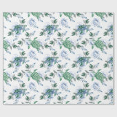 一般的なウミガメ ラッピングペーパー (フラット)