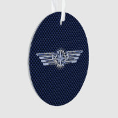 一般的なエアパイロットクロムウィングコンパスのような オーナメント (正面)