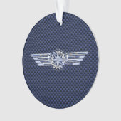 一般的なエアパイロットクロムウィングコンパスのような オーナメント (正面)