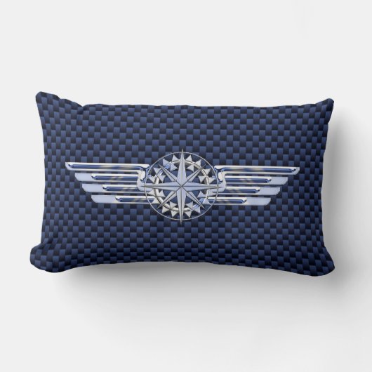 一般的なエアパイロットクロムウィングコンパスのような ランバークッション (正面)