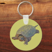 一般的なカミツキガメ – Chelydra serpentina キーホルダー (正面)