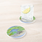 一般的なカミツキガメ – Chelydra serpentina コースター (側面)