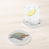 一般的なカミツキガメ – Chelydra serpentina コースター (側面)