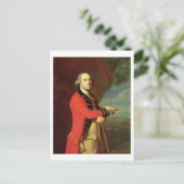 一般的なトーマス・ゲージのポートレート, c.1768 (caの油 ポストカード (スタンド正面)