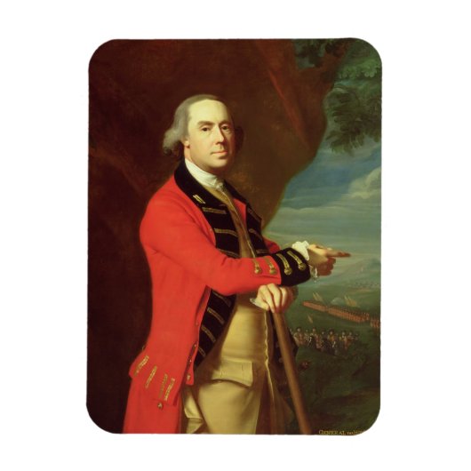 一般的なトーマス・ゲージのポートレート, c.1768 (caの油 マグネット (縦)