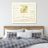 一般的なドイツの地質図 キャンバスプリント (インサイチュ (寝室))