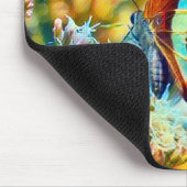 一般的なブルーボトル マウスパッド (コーナー)