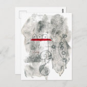 一般的なポストカード – 抽象芸術ファインアート ポストカード (正面/裏面)