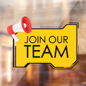 一般的なラウドスピーカーチームに参加して採用 ウィンドウサイン (シート2)