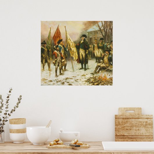 一般的なワシントン州がキャプチャした色を検査 ポスター (キッチン)