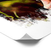 一般的なヴァンパオウォーター色 ポスター (角)