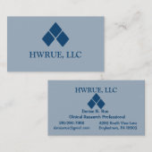 一般的な名刺のプロフェッショナル 名刺 (正面/裏面)