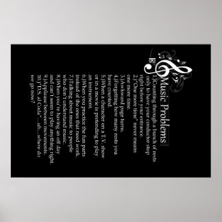 一般的な問題リスト ポスター