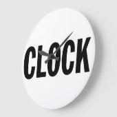 一般的な時計 ラージ壁時計 (傾斜)