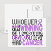 一般的な癌と言った人 ポストカード (正面/裏面)