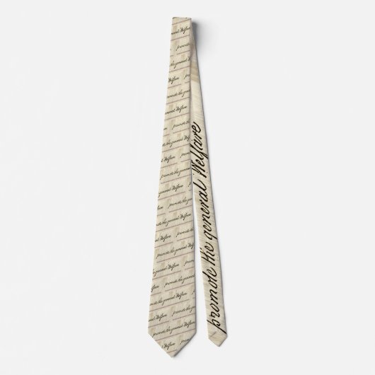 一般的な福祉を促進して下さい ネクタイ (正面)