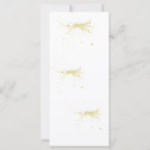 一般的な空白のフラットグリーティングカード (裏面)