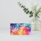 一般的な色の名刺のスペッシュ 名刺 (スタンド正面)