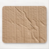 一般的な茶色の厚紙 マウスパッド (正面)