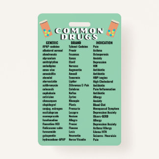 一般的な薬2.0 バッジ