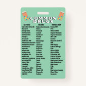 一般的な薬2.0 バッジ (裏面)