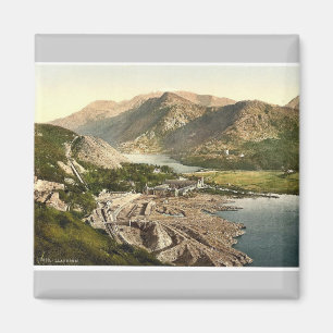 一般的な見解、Llanberis、ウェールズまれなPhotochrom マグネット