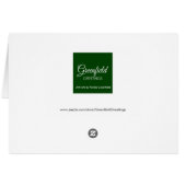 一般的な誕生日夏のランズウィックベイウォーター色 (裏面横)