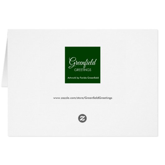 一般的な誕生日夏のランズウィックベイウォーター色 (裏面横)