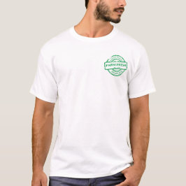 一般的な農場の野菜の卵のプロモーションの前面をカスタマイズ Tシャツ