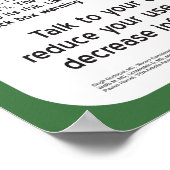 一般的な鎮痛剤の危険性について ポスター (角)