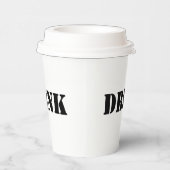 一般的な飲食物のユーモアのあるパーティー 紙コップ (右)