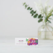 一般的な(ばちゃばちゃ)跳ねる スキニー名刺 (スタンド正面)