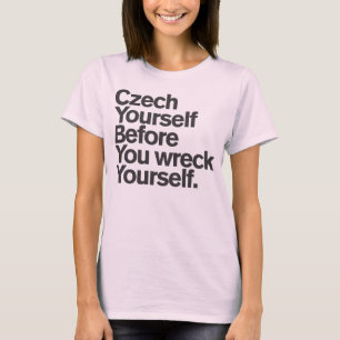 一般的なComedy™/チェコあなた自身 Tシャツ