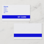 一般的なID 名刺 (正面/裏面)