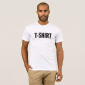 一般的なTシャツ Tシャツ (正面フル)