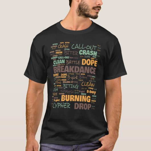 一般的に使用される用語 Tシャツ (正面)