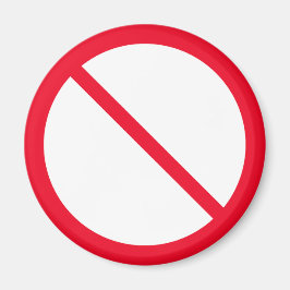 一般禁止 |赤い丸 |マグネット マグネット