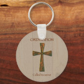 一般調整祝い金デザインC キーホルダー (正面)