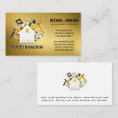 一般請負業者ツール | ホームレノベーション 名刺 (正面/裏面)