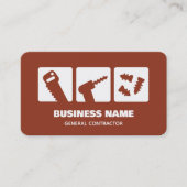 一般請負業者名刺 名刺 (正面)