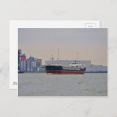 一般貨物船シェトランド業者 ポストカード (正面/裏面)
