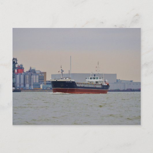 一般貨物船シェトランド業者 ポストカード (正面)