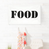 一般飲食物パーティーユーモアのある供給禁止 横断幕 (インサイチュ)