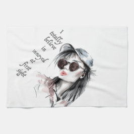 一見しただけでは腹が立つ キッチンタオル