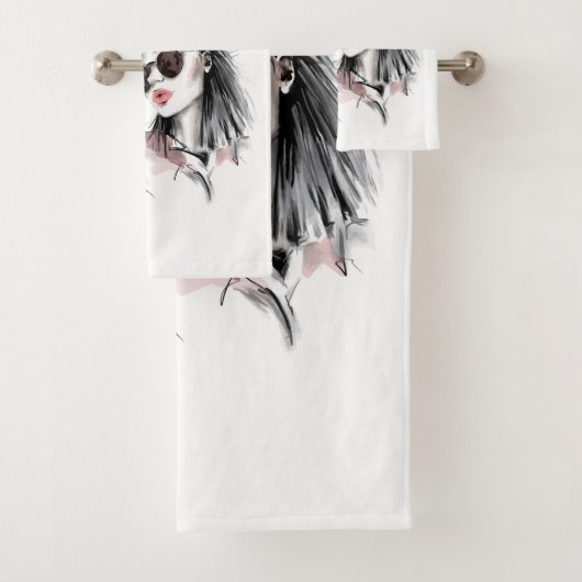 一見しただけでは腹が立つ バスタオルセット (インサイチュ)