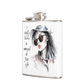 一見しただけでは腹が立つ フラスク (左)